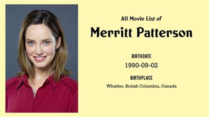 Merritt Patterson – Biography, Net Worth, Movies and Series