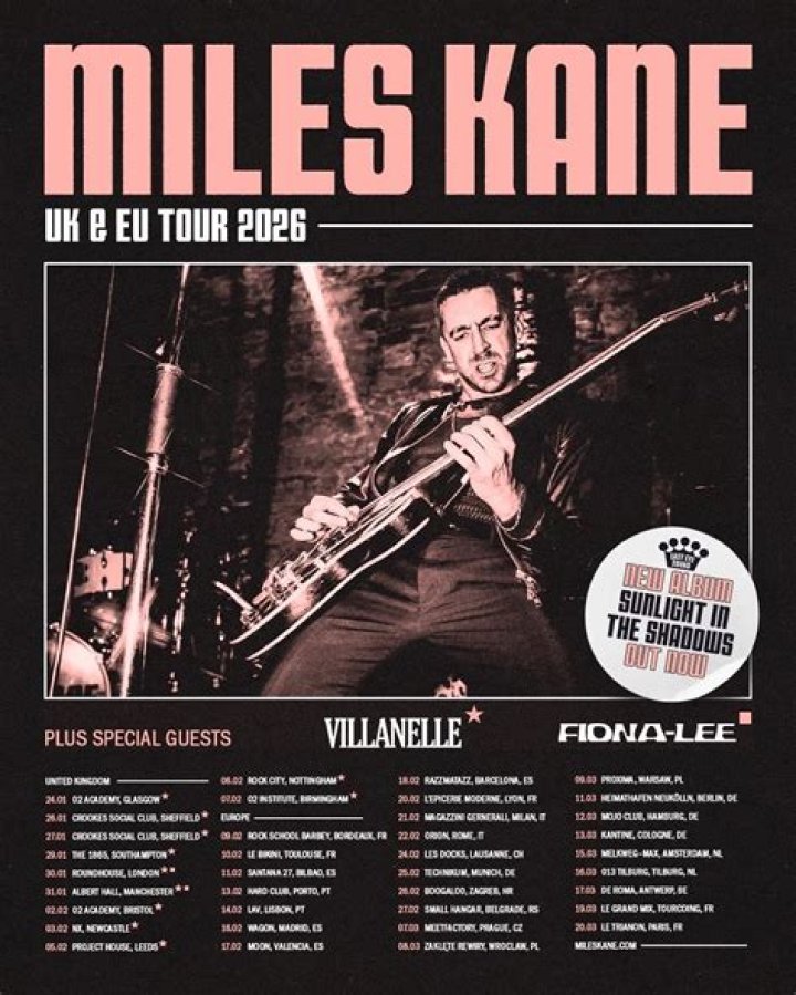 Miles Kane Age, Height, Music Groups, Songs