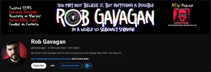 Rob Dyke – 6 Things To Know About Rob Gavagan, The YouTuber